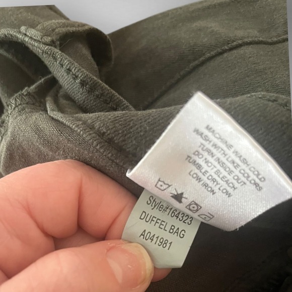 LILA RYAN Women's Green/Duffel Bag Mid Rise Jeans Size 27 | EUC - Picture 5 of 7